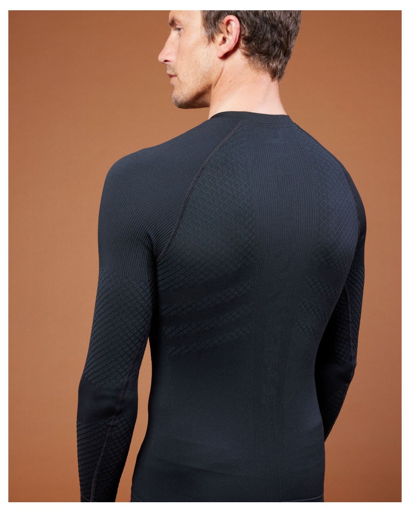 Sous Pull Homme Pull Col Roulé Homme Thermique 100% Polyester