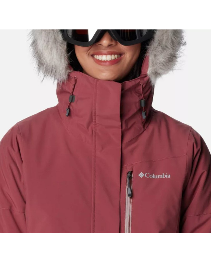 Veste De Ski Femme Columbia Snow Slab™ Blackdot – Imperméable, Chaude, Taille Mid-length, Neuve