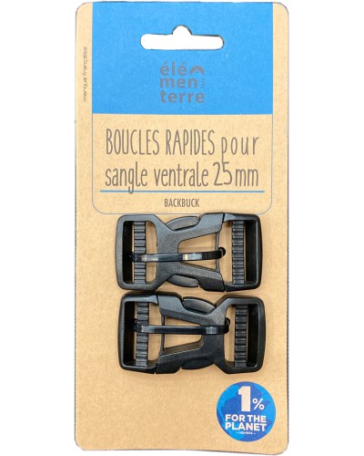Boucles Sangles Sac à Dos - Elementerre "Backbuck 25"