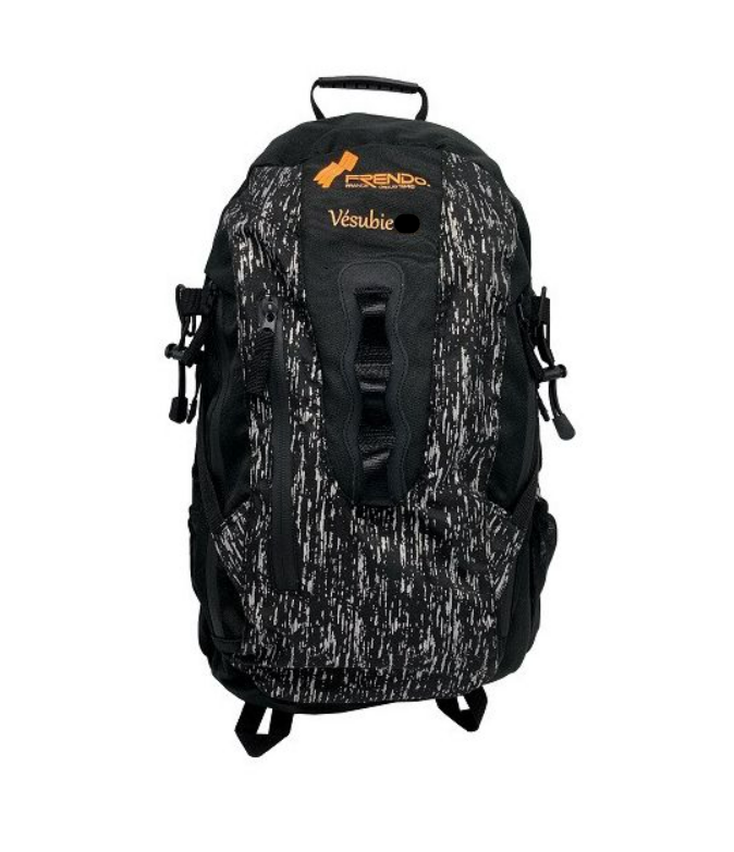 Sac à Dos Frendo Vésubie 16L – Nylon Ripstop, Housse Pluie, Sifflet, Poche Eau – Tricolore