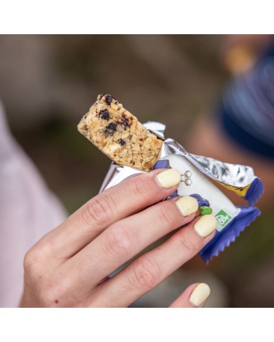 Barre céréales Bio Sans Gluten : Myrtilles Noisettes