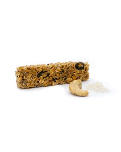 Barre Céréales Bio Sans Gluten : Cajou Fleur de Sel