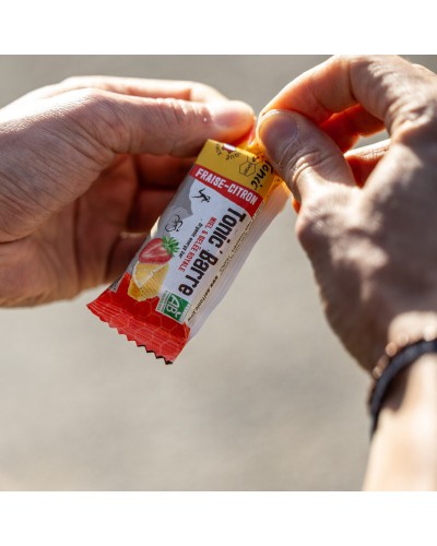 Barre Meltonic "TONIC BARRE : BIO FRAISE CITRON"