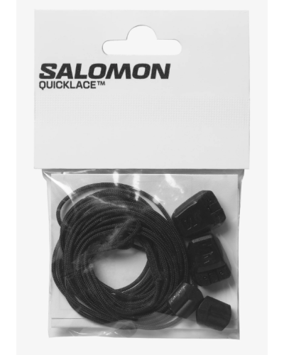 Lacets Salomon - "Quicklace Kit Noir"
