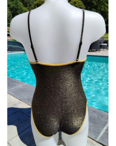 Maillot de Bain Lagon Bleu "OLIVIA GOLD"