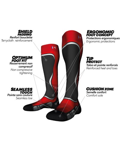 Chaussette de Ski Chaude Monnet "Access 2"