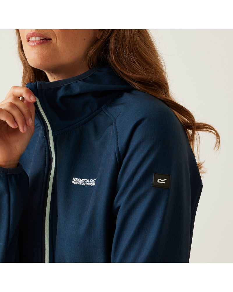 Veste Softshell Femme Regatta Arec, Doublée, Randonnée, Noire, Neuve Sans étiquettes
