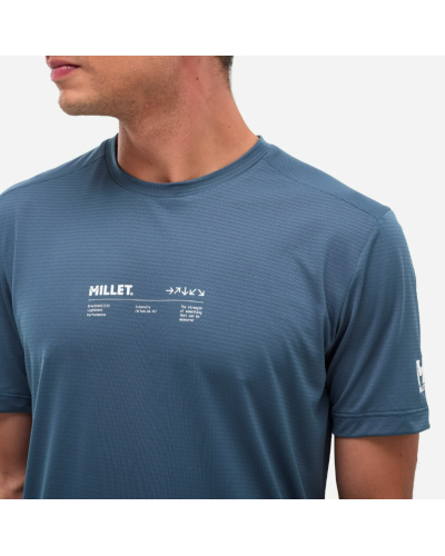 Tee Shirt Respirant "Intense Essential TS SS M" - Millet