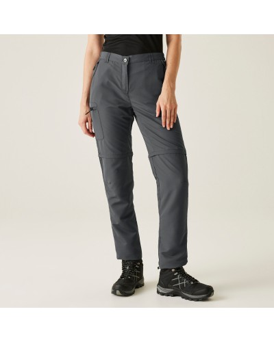 Pantalon Convertible de Randonnée Femme Regatta "Chaska Zip Off Trousers III"