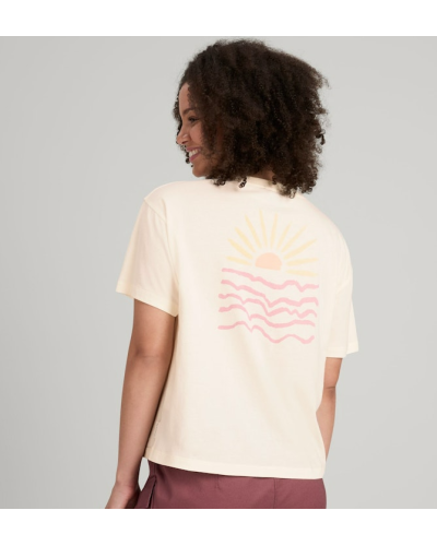 Tee Shirt "Sunrise Flower Womens" - Kathmandu