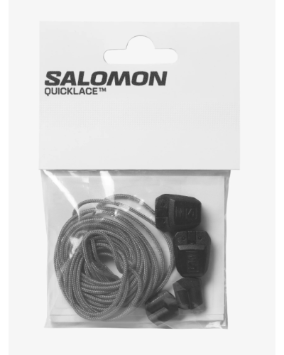 Lacets Salomon - "Quicklace Kit Silver"