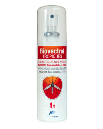 Lotion anti-insectes Pharmavoyage Biovectrol Tropiques