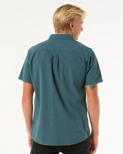 Chemise en Coton Rip Curl "Classic Surf Washed SS Shirt"