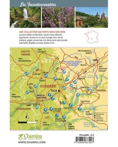 Guide Chamina "AUTOUR DE TULLE & BRIVE"