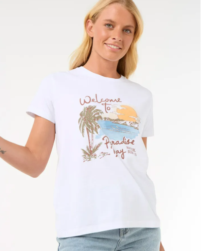 Tee Shirt en Coton Rip Curl "Paradise Bay Standard Tee"