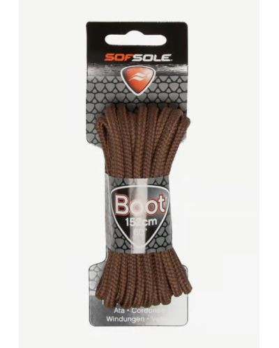 Lacets Sofsole "Light Brown Waxed"