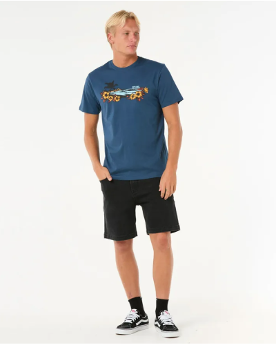 Tee Shirt en Coton Rip Curl "SURF PARADISE TEE"