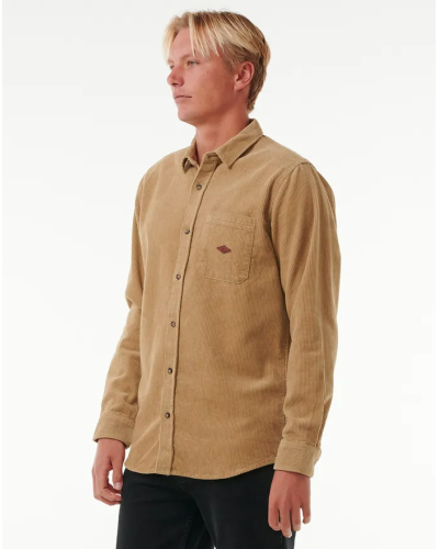 Chemise en Velour Homme Rip Curl "CLASSIC SURF CORD L/S SHIRT"