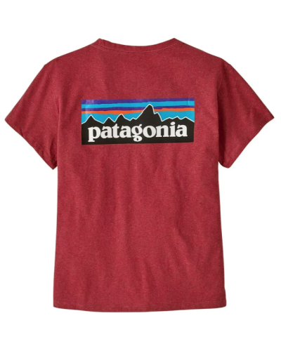Tee Shirt Femme Patagonia "Women's P-6 Logo Responsibili-Tee"