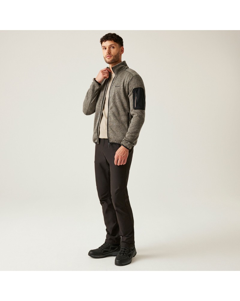 Veste Polaire Homme Chaude - Blouson Zippé Avec Capuche, Intérieur Doux - Pour Chasse, Ski, Travail, Quotidien