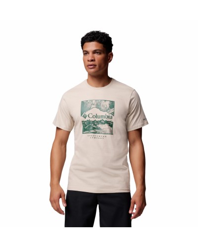 Tee Shirt Homme en Coton Columbia "CSC SEASONAL LOGO TEE"