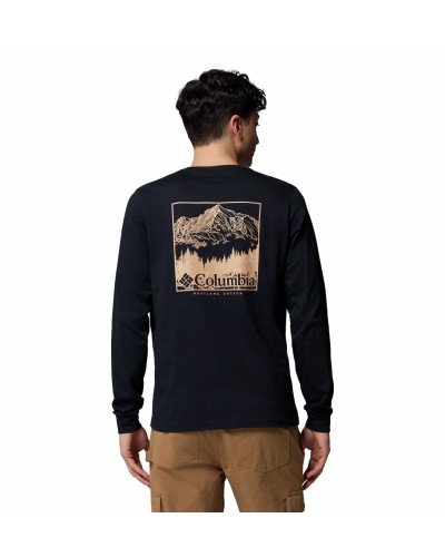 Tee Shirt en Coton Columbia "CSC SEASONAL LOGO LONG SLEEVE TEE"