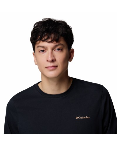 Tee Shirt en Coton Columbia "CSC SEASONAL LOGO LONG SLEEVE TEE"