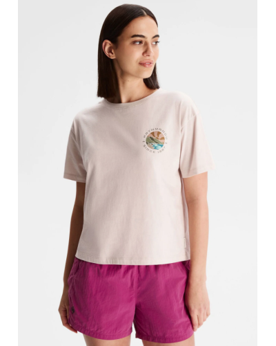 Tee Shirt en Coton Kathmandu "Sunburst Logo Women's organic cotton SS tee"