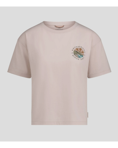 Tee Shirt en Coton Kathmandu "Sunburst Logo Women's organic cotton SS tee"
