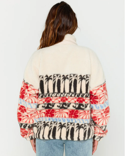 Veste Polaire Femme Rip Curl "OCEANIC ZIP THRU POLAR FLEECE"