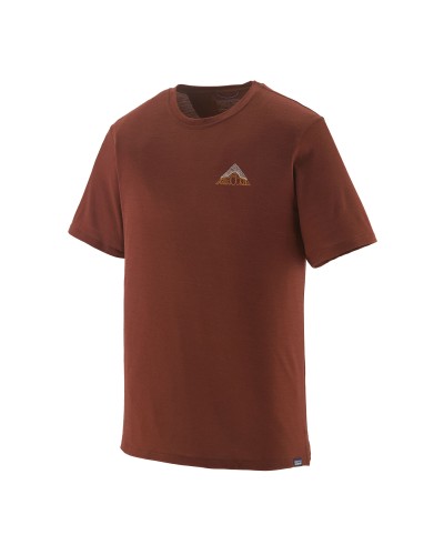 Tee Shirt Respirant Patagonia "Men’s Cap Cool Merino Blend Graphic Shirt"