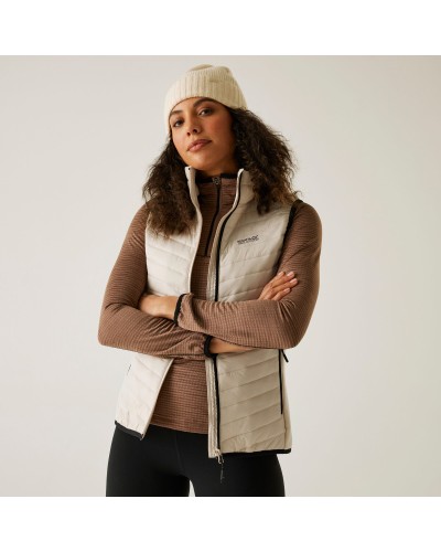 Doudoune Sans Manche Randonnée Femme Regatta "Womens Andreson Hybrid B/W"
