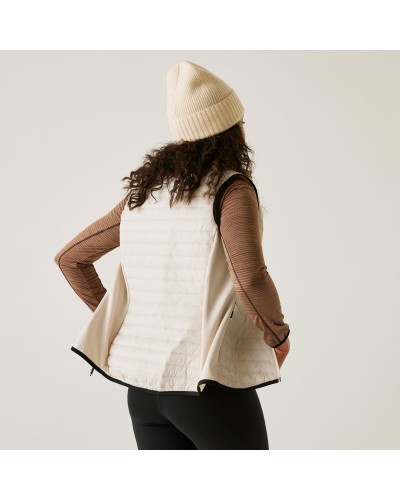 Doudoune Sans Manche de Randonnée Regatta "Womens Andreson Hybrid B/W"