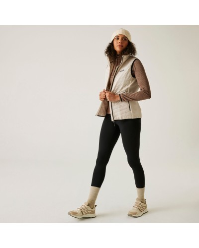 Doudoune Sans Manche de Randonnée Regatta "Womens Andreson Hybrid B/W"