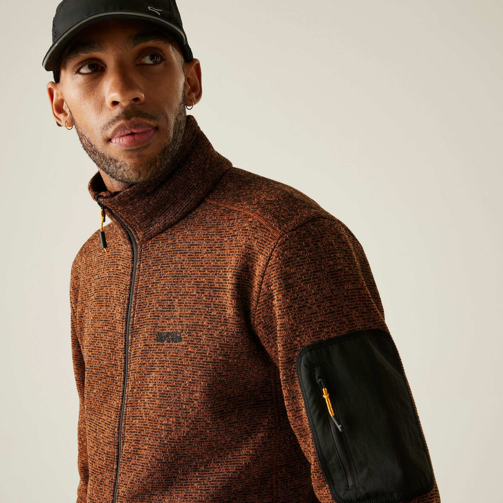 Gilet Polaire Regatta Homme, Marron, Taille 2XL (44), Sans Manches, Zip, Polyester, Occasion