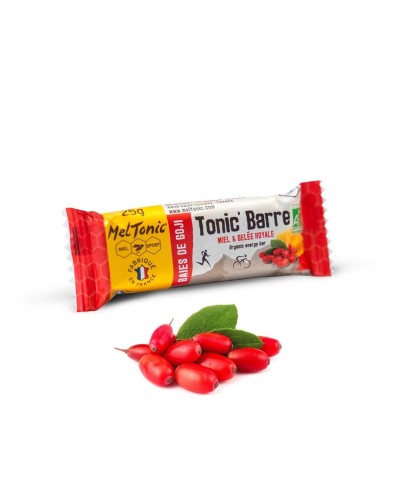 Barre Meltonic "Tonic Barre : Miel et Baies de Goji"