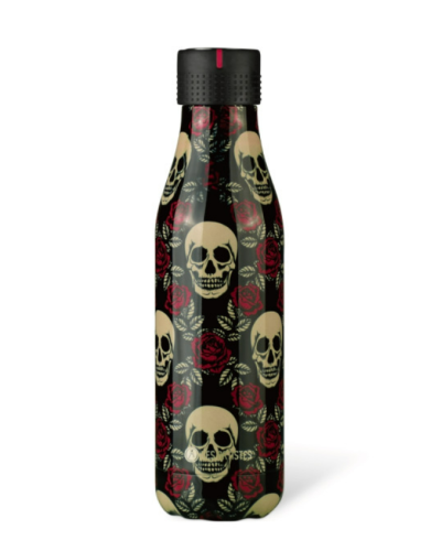 Bouteille Isotherme Les Artistes Paris "Rose&Skull" 500ml