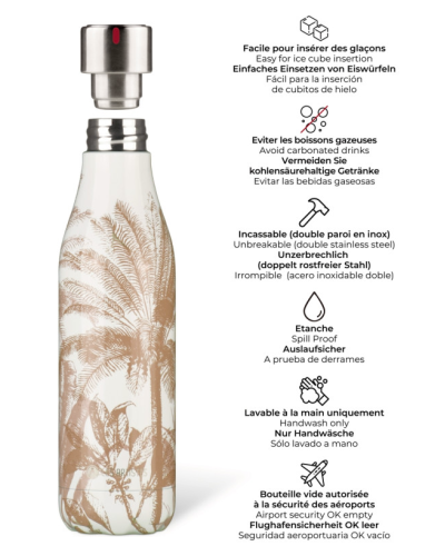 Bouteille Isotherme Les Artistes Paris "Indian" 500ml