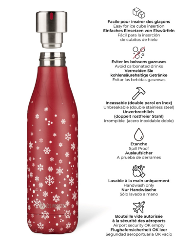 Bouteille Isotherme Les Artistes Paris "XMAS" 500ml
