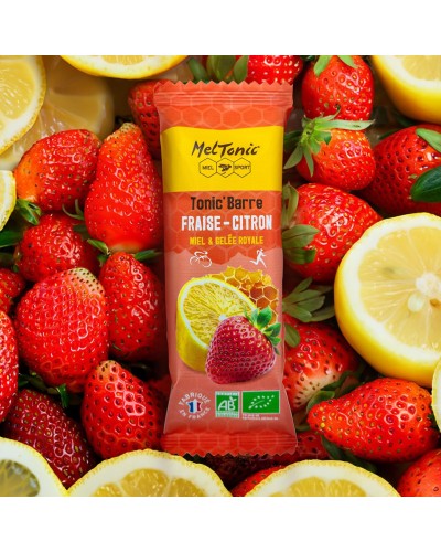 Barre Meltonic "TONIC BARRE : BIO FRAISE CITRON"