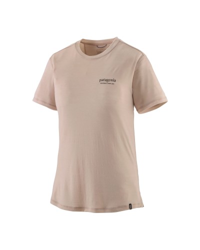 Tee Shirt en Laine Patagonia "Women’s Cap Cool Merino Blend Graphic Shirt"