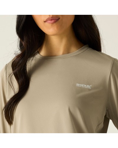 Tee Shirt de Randonnée Femme Regatta "Women's Mindo Anti-Insect L/S Tee"