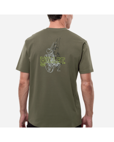 Tee Shirt Homme en Coton Millet "CIMAÏ CLIMB TS SS M"
