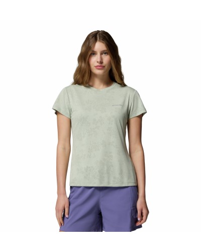 Tee Shirt de Randonnée Femme Columbia "Bluebird Canyon II SS Crew"