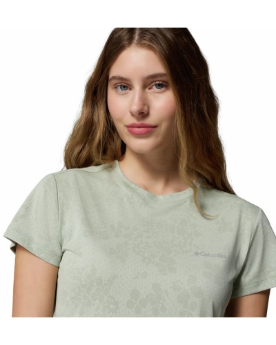 Tee Shirt de Randonnée Femme Columbia "Bluebird Canyon II SS Crew"