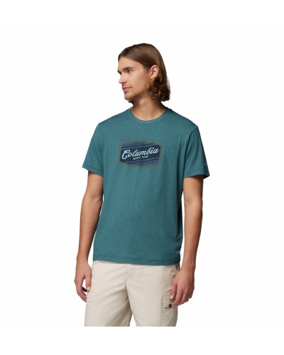 Tee Shirt de Randonnée Homme Columbia "Parsons Point SS Graphic Tee"