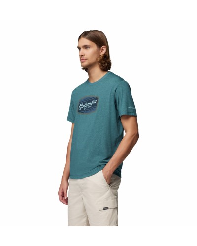 Tee Shirt de Randonnée Homme Columbia "Parsons Point SS Graphic Tee"