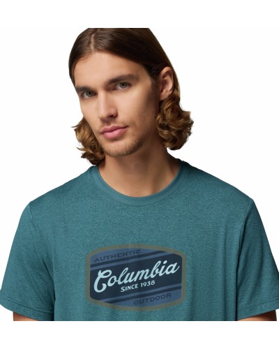 Tee Shirt de Randonnée Homme Columbia "Parsons Point SS Graphic Tee"