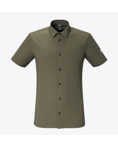 Chemise Manches Courtes Randonnée Homme Millet SENECA STRETCH SHIRT SS M
