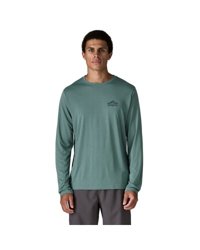 Tee Shirt Homme Patagonia "Men's Long-Sleeved Capilene Cool Daily Shirt - Cloud Crag"